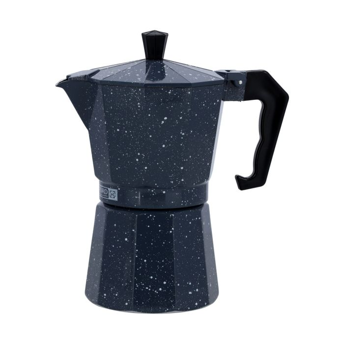 Espresso Coffee Maker, Aluminium Coffee Maker, RF10440 | Polymer Stay Cool Handle And Knob | Can Be Used On Any Gas Stove Or Electric Stove Top | 450ml Capacity