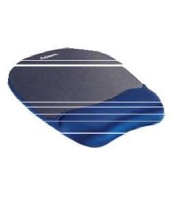 Fellowes FEL 9172801 Memory Foam Mouse Pad/Wrist Rest, Sapphire