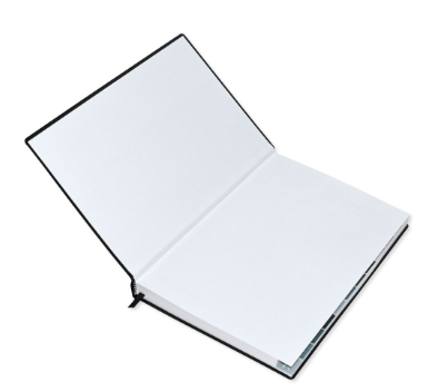 FIS 2024 Agenda Diary Arabic/English Left Side Opening with 12 Months Index, PVC Hard Cover Black - FSDI63AEL24BK