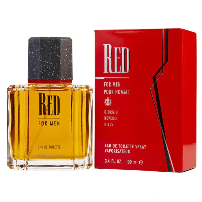 GIORGIO BEVERLY HILLS RED (M) EDT 100ML