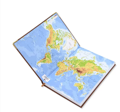 FIS Executive Daily Diary 2024 (Arabic/English) Brown - FSDI88AE24BR