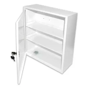 FIS First Aid Box Steel 160 x 370 x 460 mm - FSGNTX0310