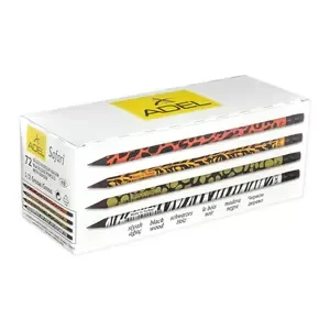 Adel Blacklead Pencils Smiling Faces, Pack of 72 Pcs - ALPE2061130614