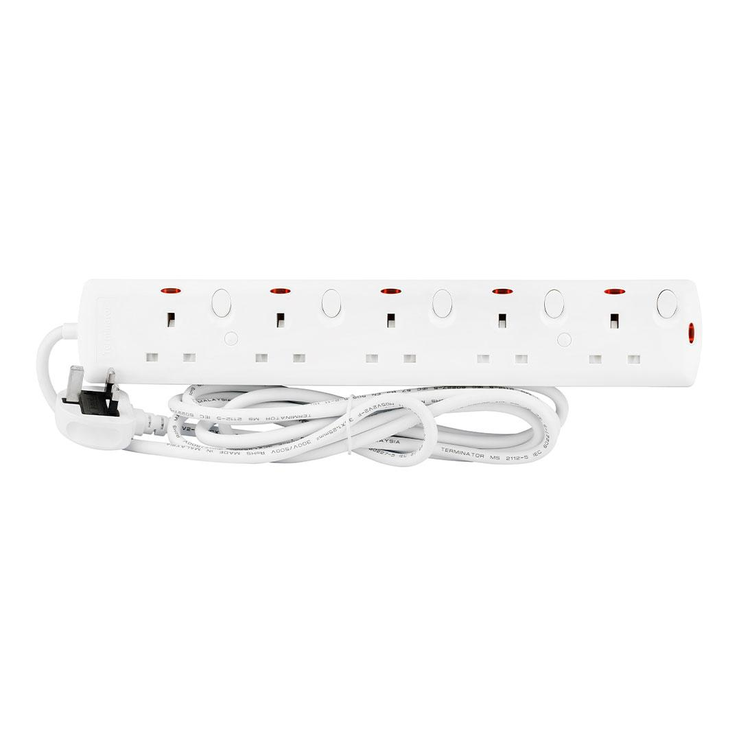 3 Way UK Power Extension Socket