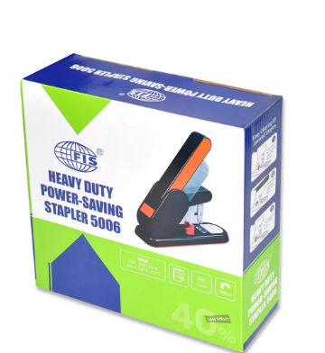 FIS Heavy Duty Stapler, 130 Sheets Plastic Body - FSSF5006BKOR