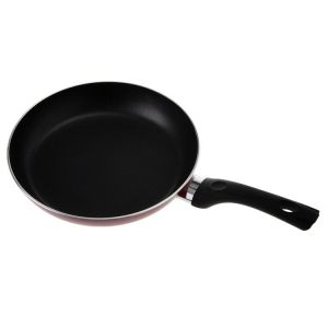 Royalford Non Stick Fry Pan - Aluminium - Red - 18 CM