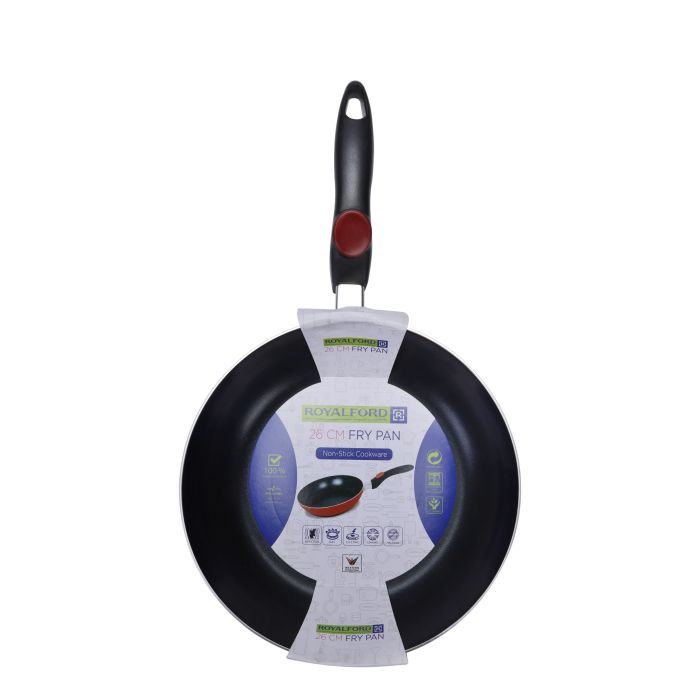 Highly Durable Safe Non-Stick 28 Cm Fry Pan With Induction Base & Cool Touch Bakelite Handle RF2958 Royalford