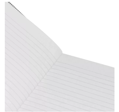 LIGHT Pack of 5 Hard Cover Notebook Single Line,9X7 Inches (22.86 X 20.32 CM),100 Sheets -LINB971706