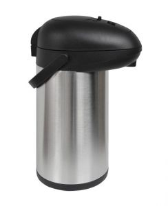 Royalford 4L Double Wall Vacuum Flask - Stainless Steel - Silver - 4 L
