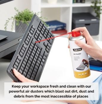 Fellowes Air Duster / 350 ml Fill - HFC Free ( FEL 9974901 )