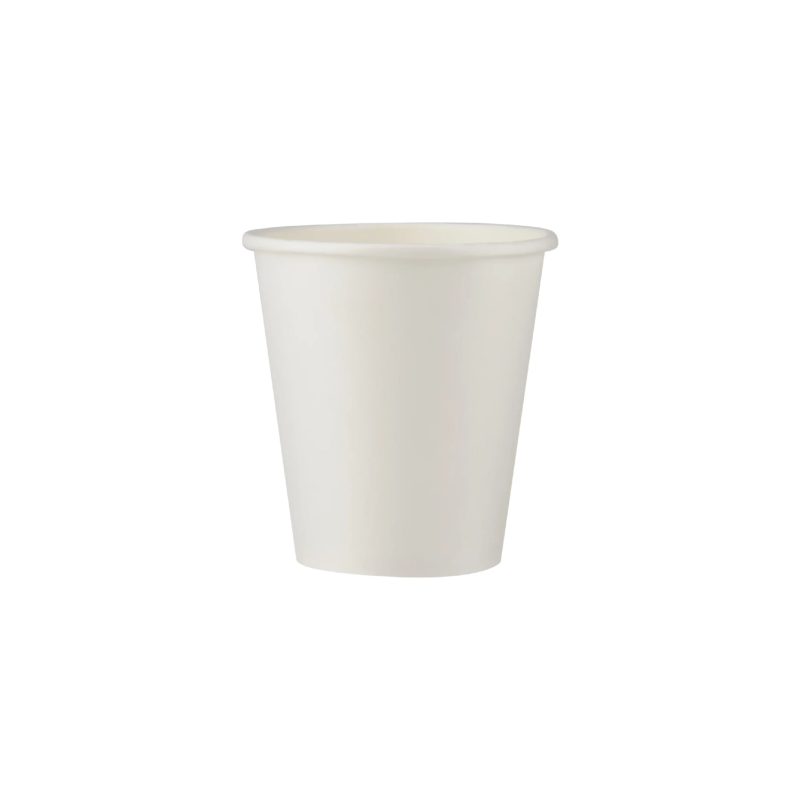 Heavy Duty White Single Wall Paper Cups