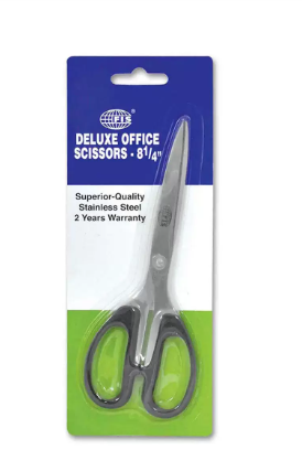 FIS Deluxe Office Scissors Multi-purpose Scissor, 8.25 Inch Size - FSSE56730