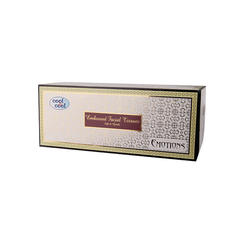 EMOTIONS EMBOSSED FACIAL TISSUES 100’S