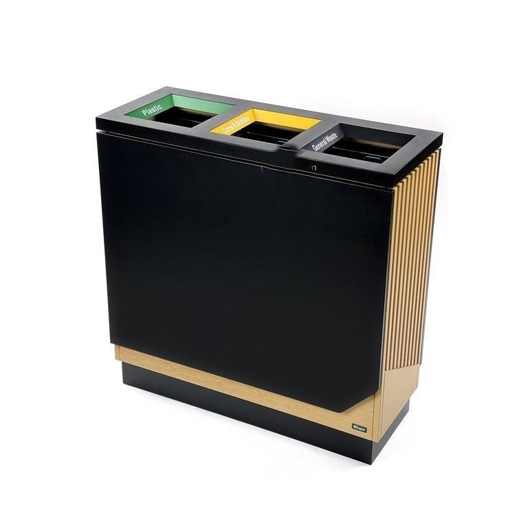 Recycle Bin 3-Compartment | Garbage bin