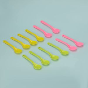 Royalford 12Pcs Boutique Spoon Premium Quality Spoon - Plastic - Multicolor