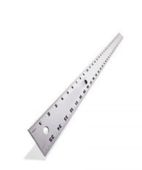 DELUXE STEEL RULER 30CM