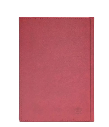 FIS Golden A5 Diary 2024 (Arabic/English) Maroon - FSDI26AEG24MR