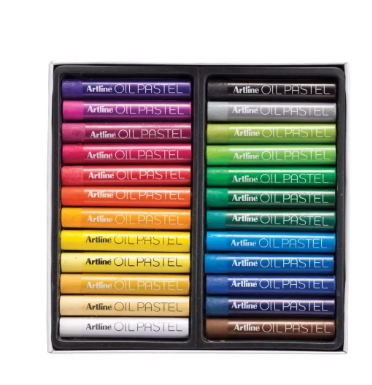 Artline Oil Pastal 24 Colors - ARCREOP-A-24S