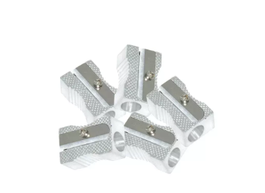 FIS Metal Sharpeners 1 Hole, M Shape, Pack of 20 Pieces - FSSP03