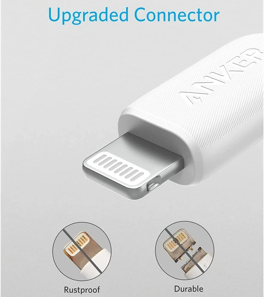 Anker Powerline Micro USB White 3ft A8812H21