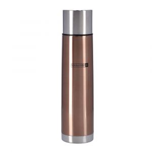 Royalford Vacuum Water Bottle - Stainless Steel - Brown - 1 L