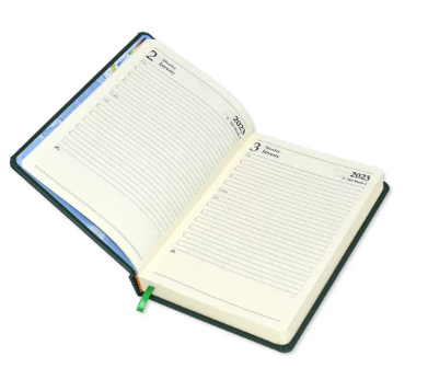 FIS A5 Diary 2023 (English) Maroon - FSDI19E23MR