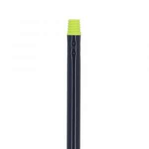 Royalford Broom With Long Handle - Plastic - Green & Grey