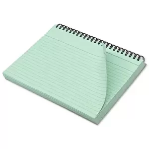 FIS Ruled Record Card 180 GSM 8X5 Inch Double Loop Spiral 50 Sheets Green -FSIC85-180SPGR