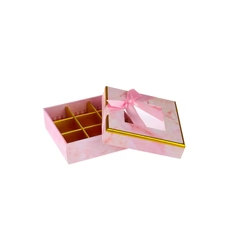 Square Chocolate, Gift Box Shape, 09 Division - 1 Piece