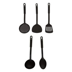 Prestige PR8038 5 Pieces Kitchen Tools - Nylon - Black