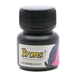 Brons Pack Of 12 Drawing Ink 20 Ml, Red -KRIKBR-319RE