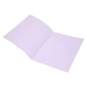 100-Piece FIS Square Cut Folders Without Fastener, Kendal Manila, Violet Color, 225gsm A4 Size - FSFF9A4KVI