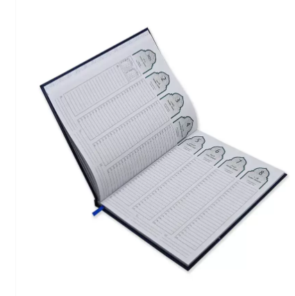 FIS 2023 Executive Diary (Arabic/English/French) Vinyl Hard Cover Black - FSDI89AEF23BL