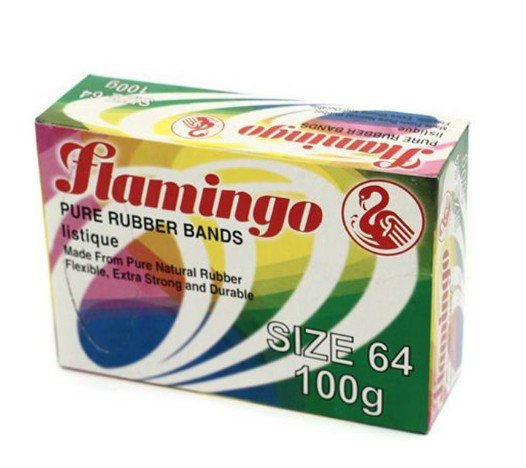 Flamingo Rubber Band Size 64 (100GSM)