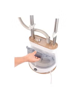 Garment Steamer withTwin P ole and Ironing Board 1.5 L 2400.0 W GST2400-B5 White/Gold
