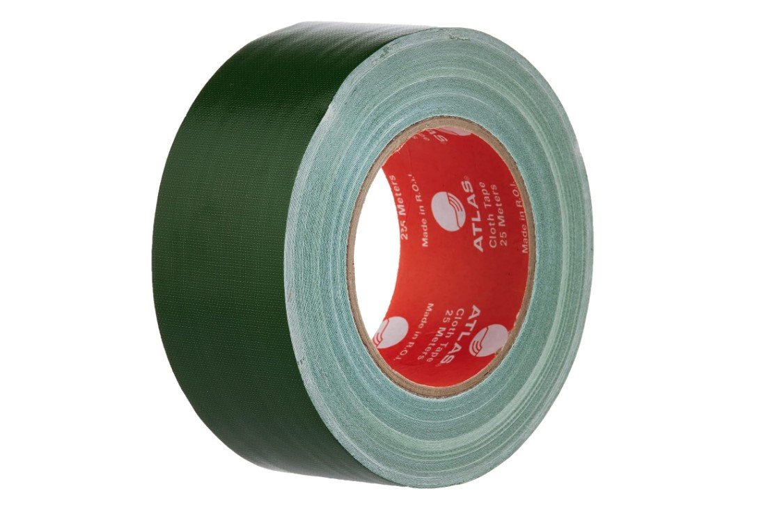 Atlas Cloth Tape 2"X25Meters (50Mm) Green