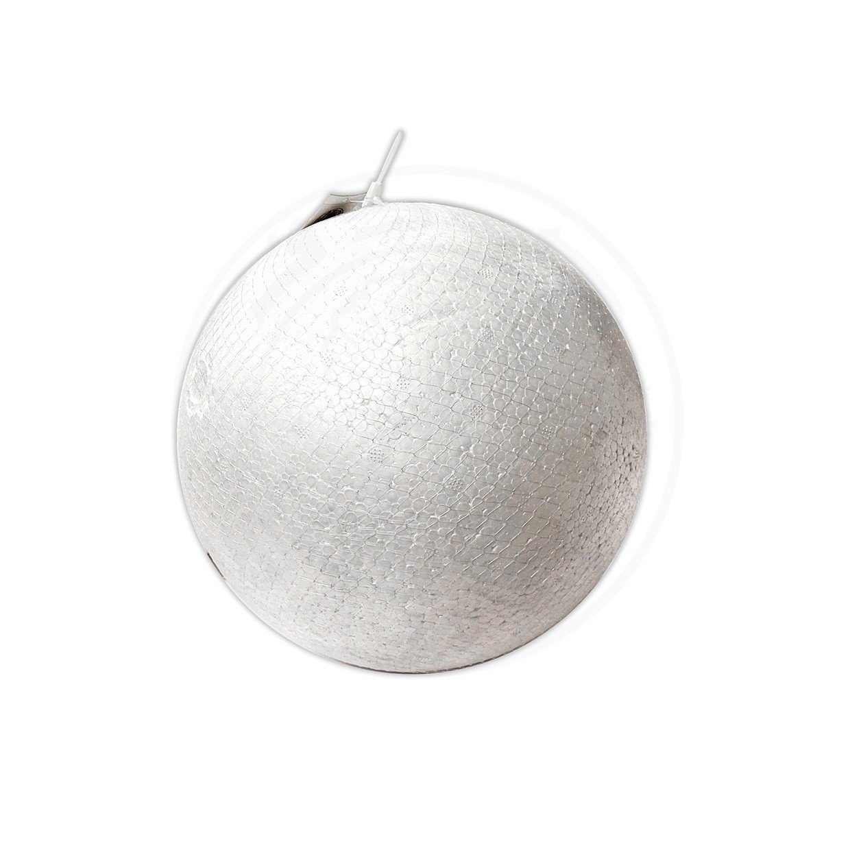 SADAF ART & CRAFT THERMOCOL WHITE BALL 25CM PD-96