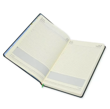 FIS A4 Diary 2024 (Arabic/English) Green - FSDI45AE24GR