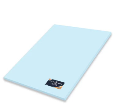 50-Piece FIS Bristol Board, 50x70cm,300GSM, Blue - FSBI3005070BL