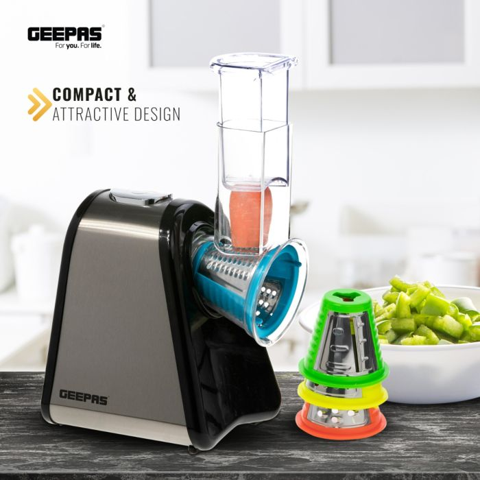 200W 4 In 1 Electric Salad Maker Geepas GSM63022UK