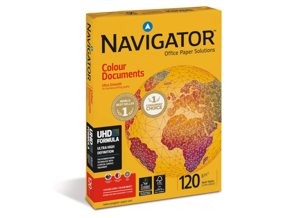 Navigator Colour Documents White A3, 120gsm (500 Sheet of Pack)