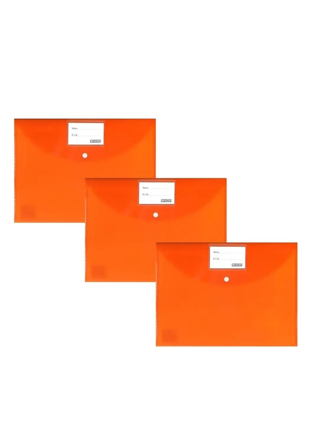 Partner Document File Bag Orange