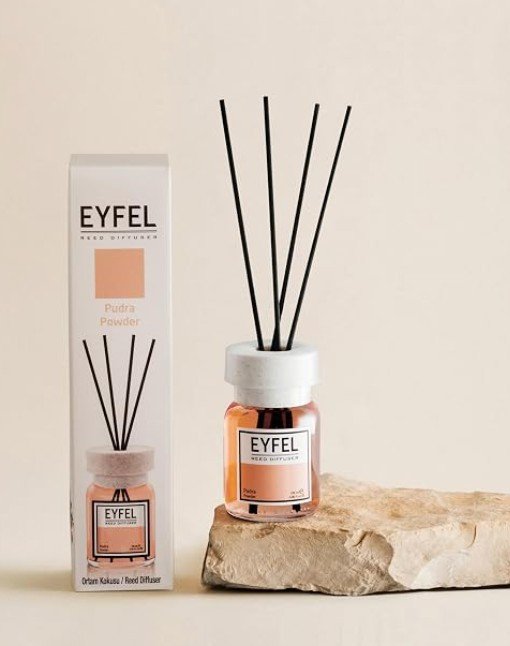 Eyfel Reed Diffuser 120ml - Pudra Powder
