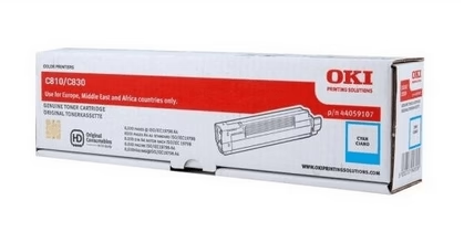 OKI 44059107 Cyan Toner Cartridge
