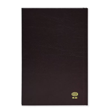 FIS Diary 2024 Arabic/English (Saturday & Sunday Combined) A5, Chocolate - FSDI90AE24CH