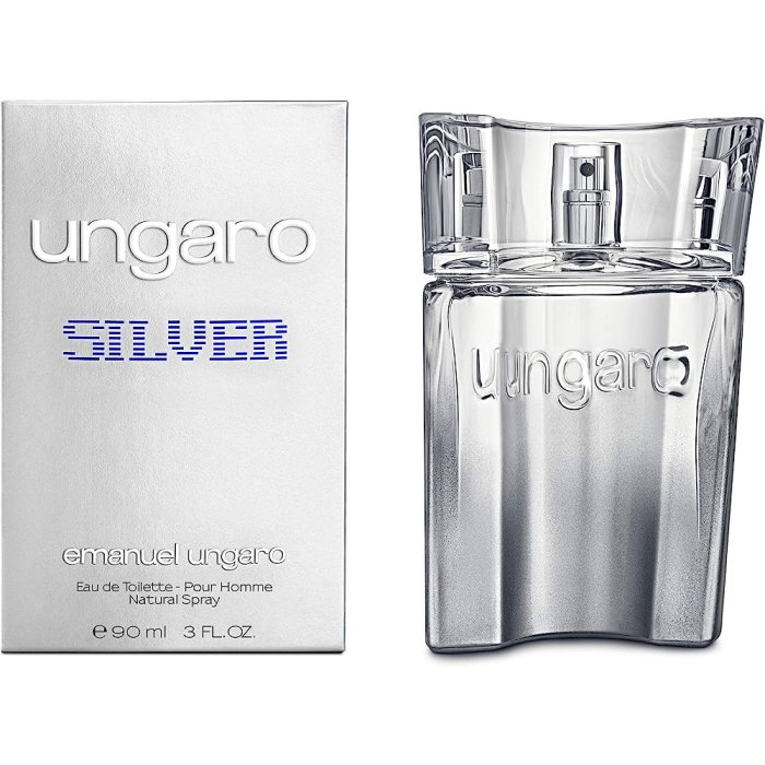 EMANUEL UNGARO UNGARO SILVER (M) EDT 90ML