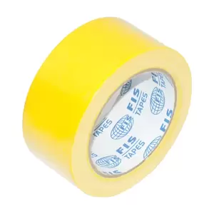 FIS Duct Tapes, Yellow Color, 2 Inch (48 mm) x 20 yds Size - FSTA2X20DTYL