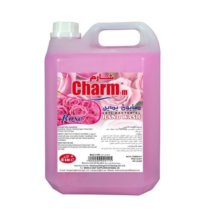 Charmm Hand Wash Rose 5L