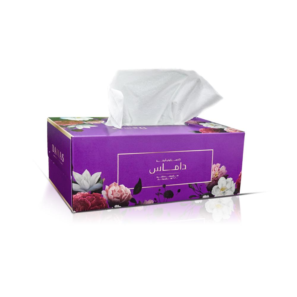 Damas | High-Quality Hygienic Facial Tissue Paper (Pack of 5)