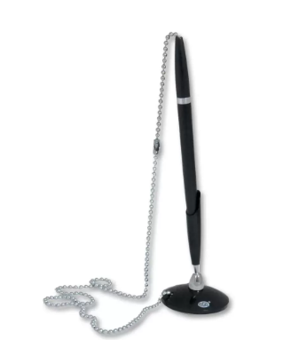 FIS Counter Pen With Plastic Base, Blue Color - FSBP-07